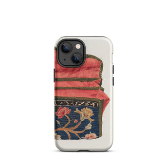 Purse - Eleanor Alexander 1930s Fashion Art Iphone Case, 13 Mini / Matte, Floral Embroidered Phone Case