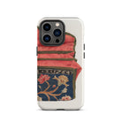 Purse - Eleanor Alexander 1930s Fashion Art Iphone Case, 13 Pro / Matte, Floral Embroidered Phone Case