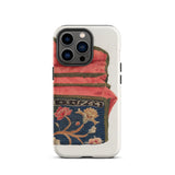 Purse - Eleanor Alexander 1930s Fashion Art Iphone Case, 13 Pro / Matte, Floral Embroidered Phone Case