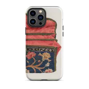 Purse - Eleanor Alexander 1930s Fashion Art Iphone Case, 13 Pro Max / Matte, Floral Embroidered Phone Case