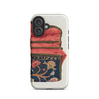 Purse - Eleanor Alexander 1930s Fashion Art Iphone Case, 16 / Matte, Phone Case Floral Embroidery Design