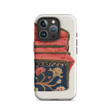 Purse - Eleanor Alexander 1930s Fashion Art Iphone Case, 16 Pro / Matte, Floral Embroidered Phone Case
