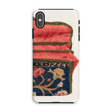 Purse - Eleanor Alexander 1930s Fashion Art Iphone Case, Xs Max / Matte, Floral Embroidered Phone Case