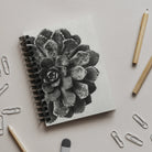 Pyramidal Saxifrage (aizoon) - Karl Blossfeldt Notebook A5 / Graph Notebooks & Notepads