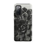 Pyramidal Saxifrage (saxifraga Aizoon) - Karl Blossfeldt Phone Case Samsung Galaxy S20 Fe / Matte Black-and-white Printed Phone Case