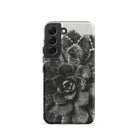 Pyramidal Saxifrage (saxifraga Aizoon) Karl Blossfeldt Samsung Case, Galaxy S22 / Matte, Monochromatic Succulent Plant Phone Case
