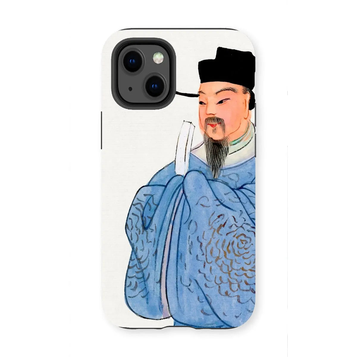 Qing Court Official - Chinese Aesthetic Art Phone Case - Iphone 13 Mini / Matte - Mobile Phone Cases - Aesthetic Art