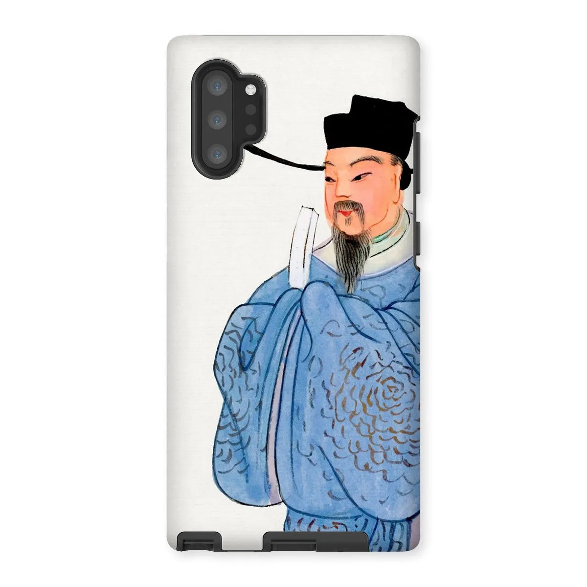 Qing Court Official - Chinese Aesthetic Art Phone Case - Samsung Galaxy Note 10p / Matte - Mobile Phone Cases