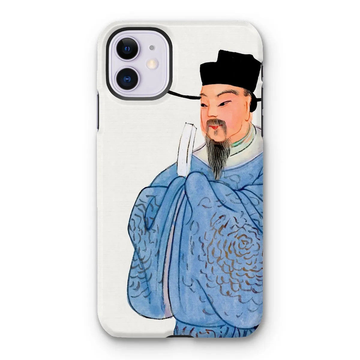 Qing Court Official - Chinese Aesthetic Art Phone Case - Iphone 11 / Matte - Mobile Phone Cases - Aesthetic Art