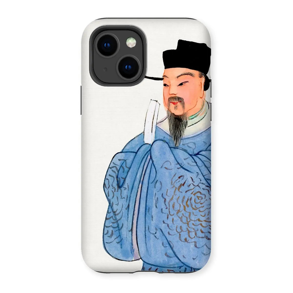 Qing Court Official - Chinese Aesthetic Art Phone Case - Iphone 14 / Matte - Mobile Phone Cases - Aesthetic Art