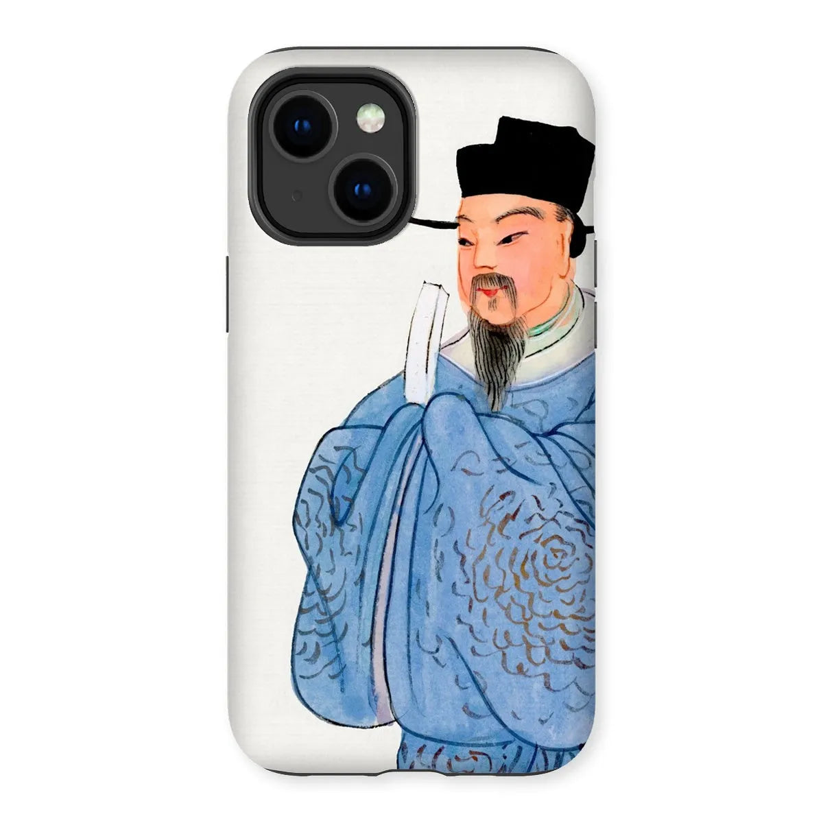 Qing Court Official - Chinese Aesthetic Art Phone Case - Iphone 14 Plus / Matte - Mobile Phone Cases - Aesthetic Art