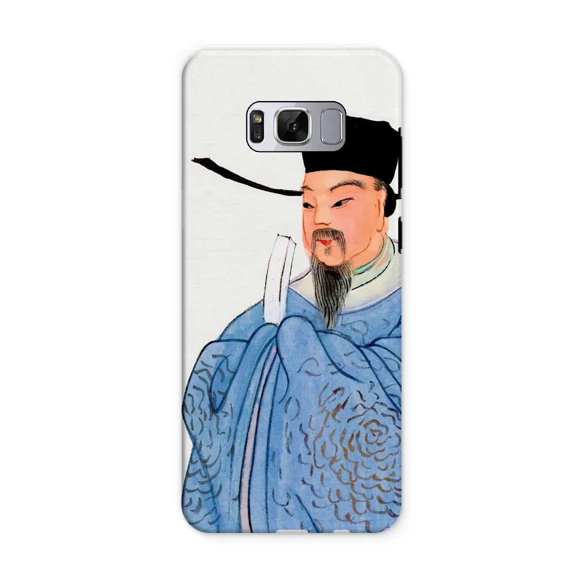 Qing Court Official - Chinese Aesthetic Art Phone Case - Samsung Galaxy S8 / Matte - Mobile Phone Cases - Aesthetic Art