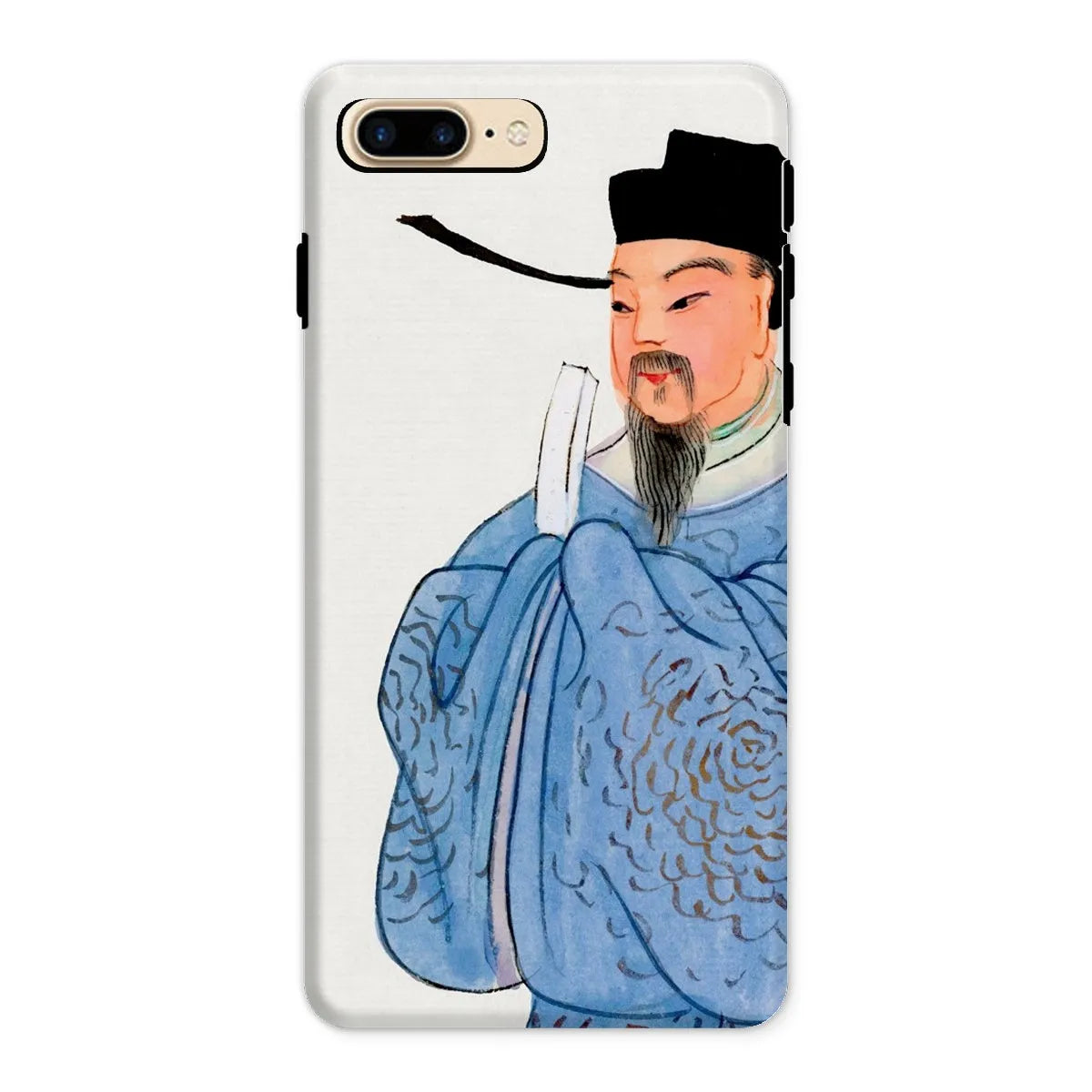 Qing Court Official - Chinese Aesthetic Art Phone Case - Iphone 8 Plus / Matte - Mobile Phone Cases - Aesthetic Art