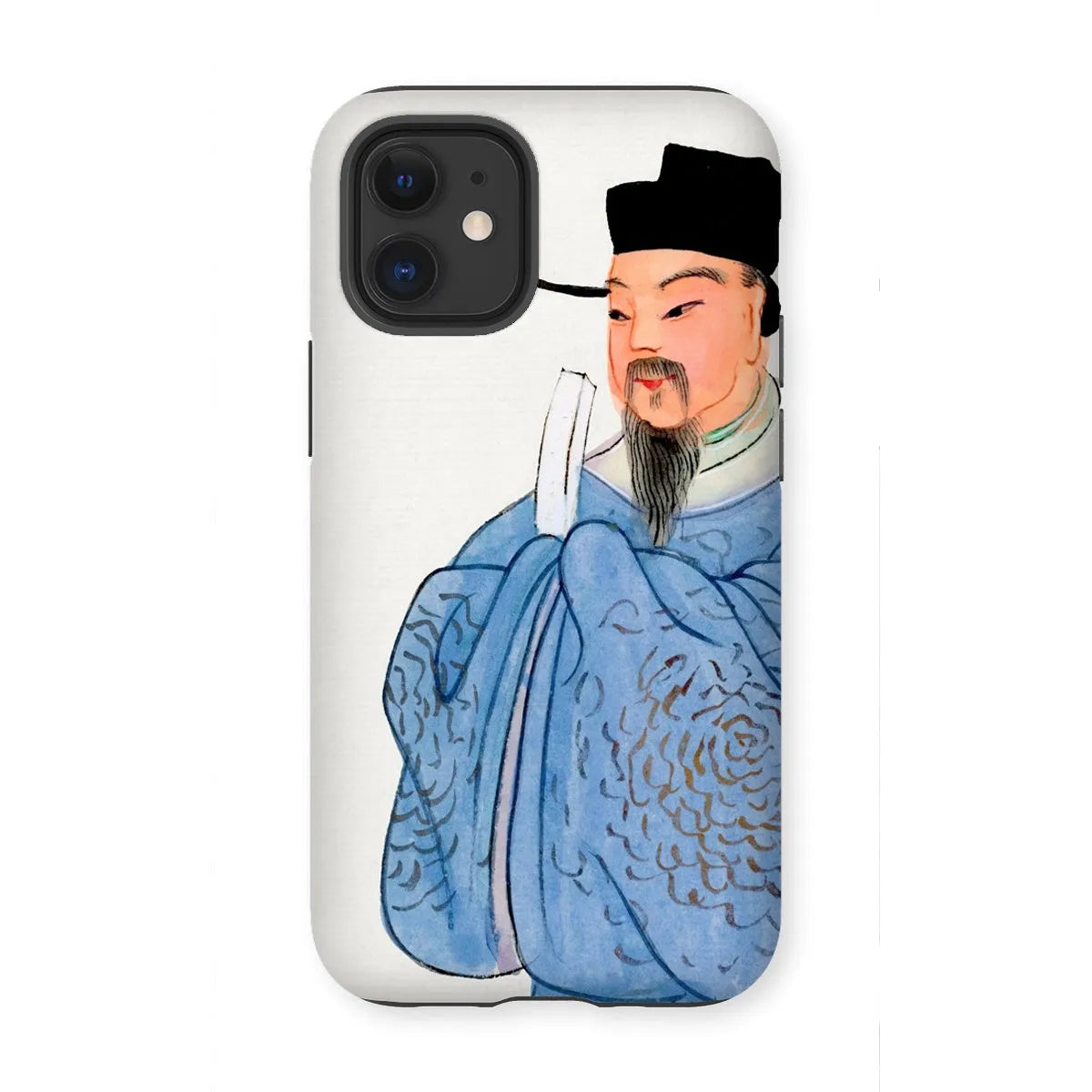 Qing Court Official - Chinese Aesthetic Art Phone Case - Iphone 12 Mini / Matte - Mobile Phone Cases - Aesthetic Art