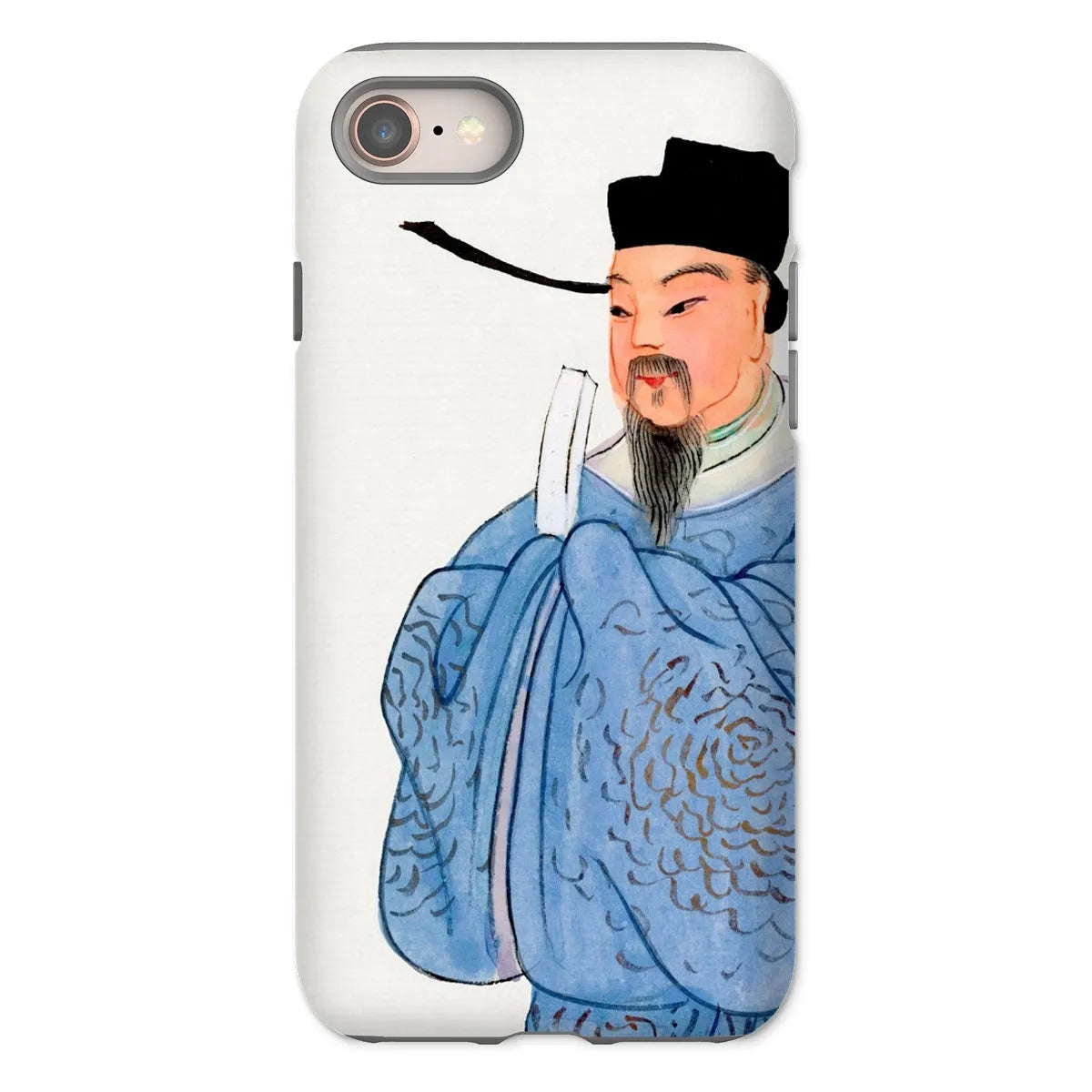 Qing Court Official - Chinese Aesthetic Art Phone Case - Iphone 8 / Matte - Mobile Phone Cases - Aesthetic Art