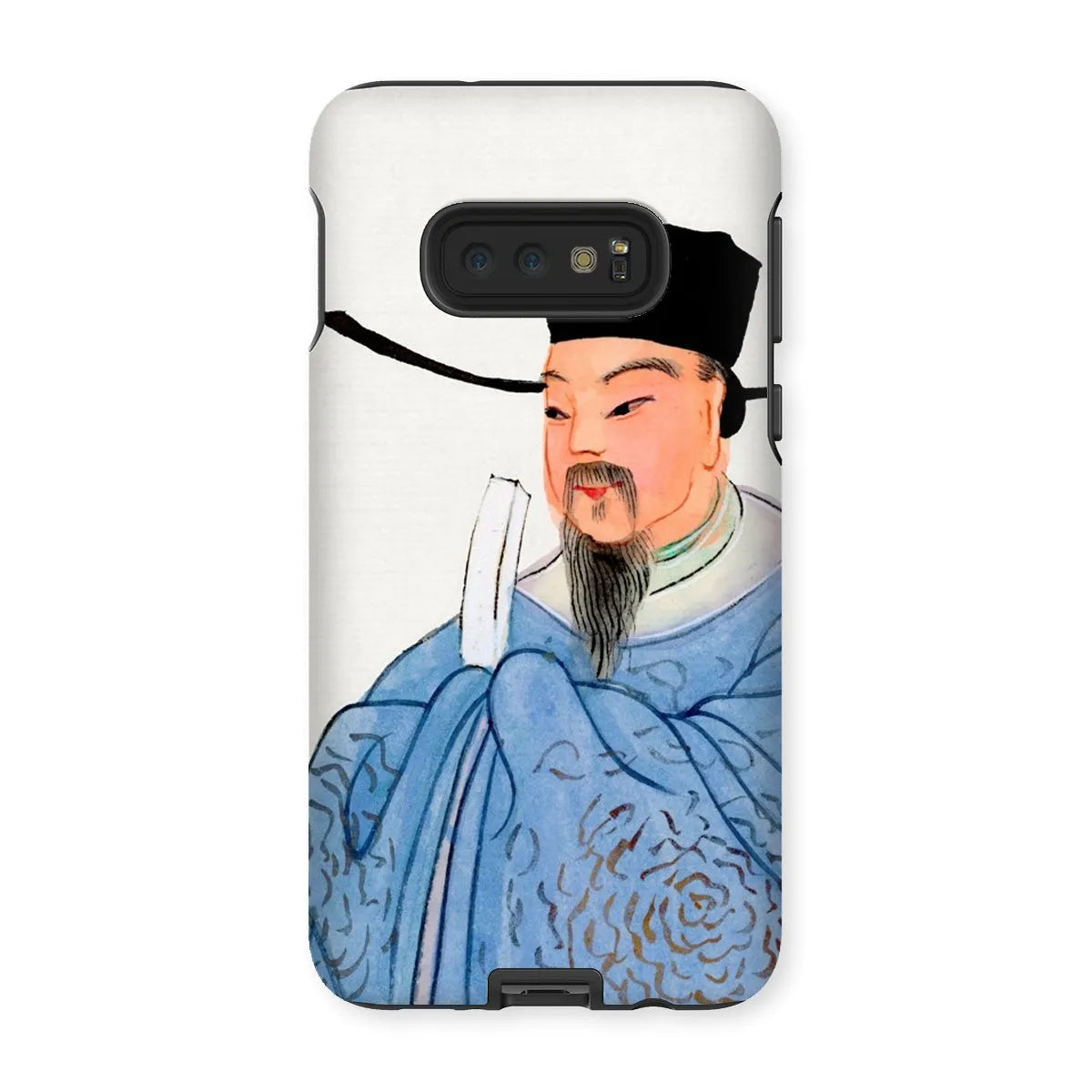 Qing Court Official - Chinese Aesthetic Art Phone Case - Samsung Galaxy S10e / Matte - Mobile Phone Cases - Aesthetic