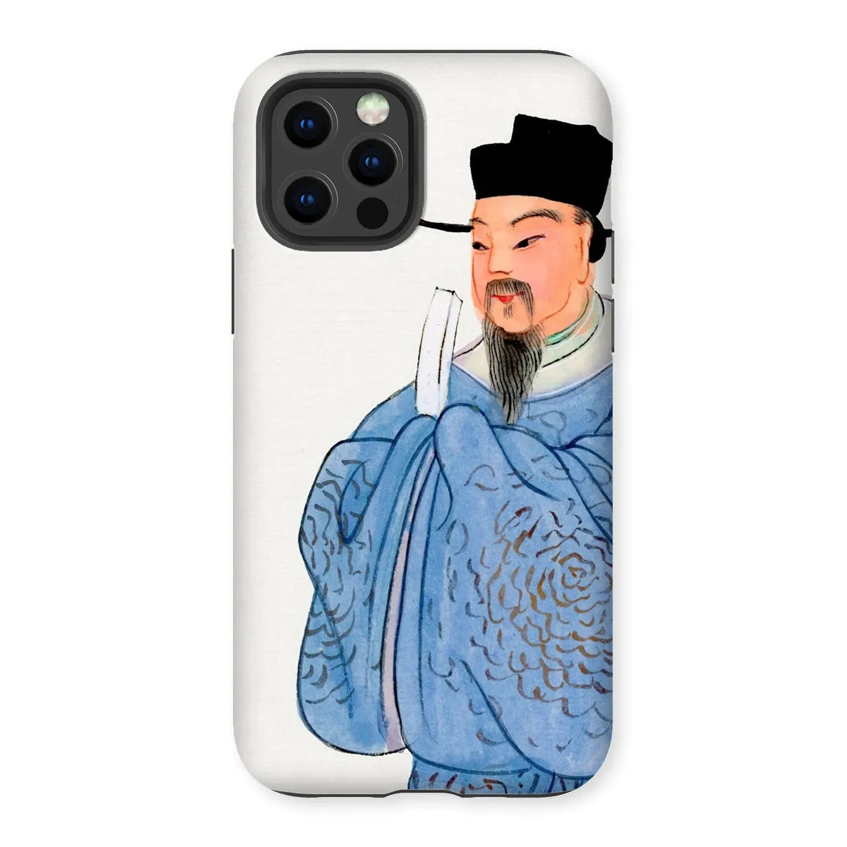 Qing Court Official - Chinese Aesthetic Art Phone Case - Iphone 12 Pro / Matte - Mobile Phone Cases - Aesthetic Art
