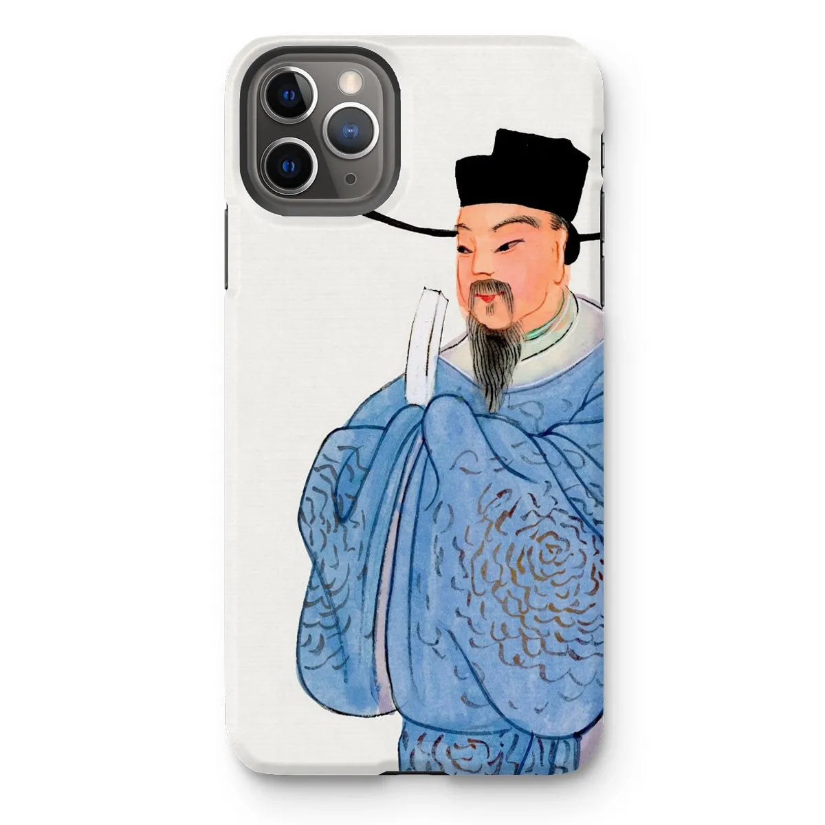 Qing Court Official - Chinese Aesthetic Art Phone Case - Iphone 11 Pro Max / Matte - Mobile Phone Cases - Aesthetic Art