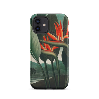Queen Plant - Robert John Thornton Iphone Case, 12 / Matte, Bird Paradise Phone Case