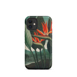Queen Plant - Robert John Thornton Iphone Case, 12 Mini / Matte, Bird Paradise Flower Phone Case