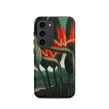 Queen Plant - Robert John Thornton Samsung Case, Galaxy S23 / Matte, Smartphone Nature-themed Case Bird Paradise Flowers