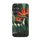 Queen Plant Robert John Thornton Samsung Case, Galaxy S25 Plus / Matte, Phone Case Vibrant Bird Paradise Floral Design