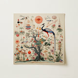 Queer Menagerie Pt 2 - Alien Bird Taxonomy Art Print / Canvas, 12x12’’ / 31x31cm / Unframed / no Border, Posters Prints & Visual Artwork,
