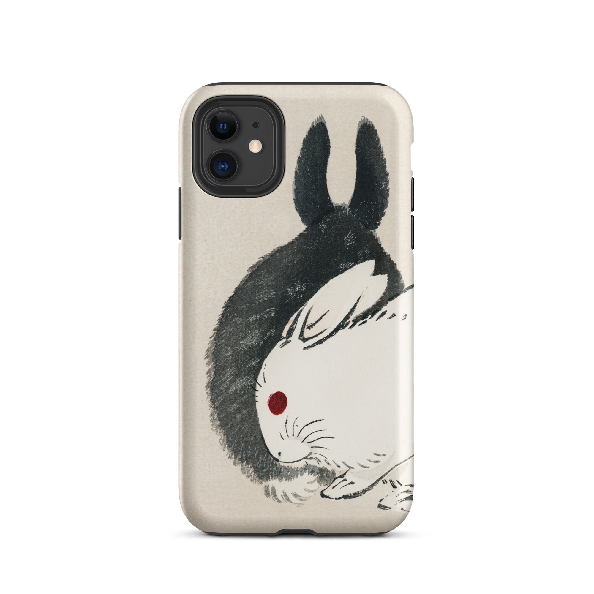Rabbits Kōno Bairei Meiji Era Iphone Case, 11 / Matte, Phone Case Rabbit Design