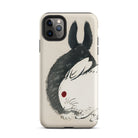 Rabbits Kōno Bairei Meiji Era Iphone Case, 11 Pro Max / Matte, Phone Case Rabbit Design