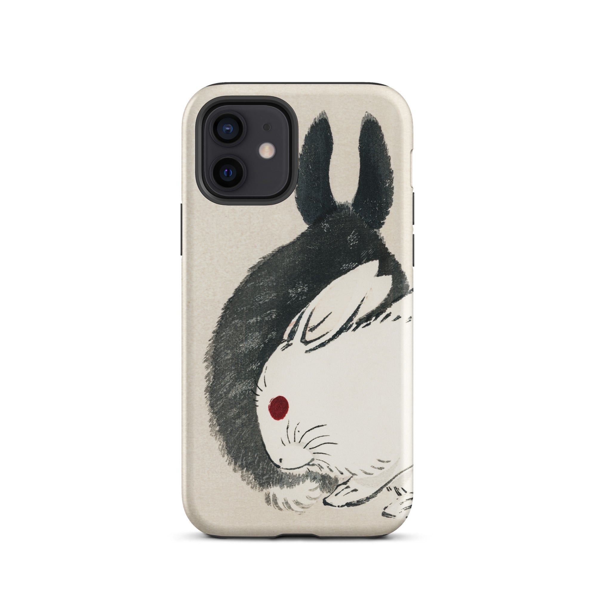 Rabbits Kōno Bairei Meiji Era Iphone Case, 12 / Matte, Phone Case Rabbit Design
