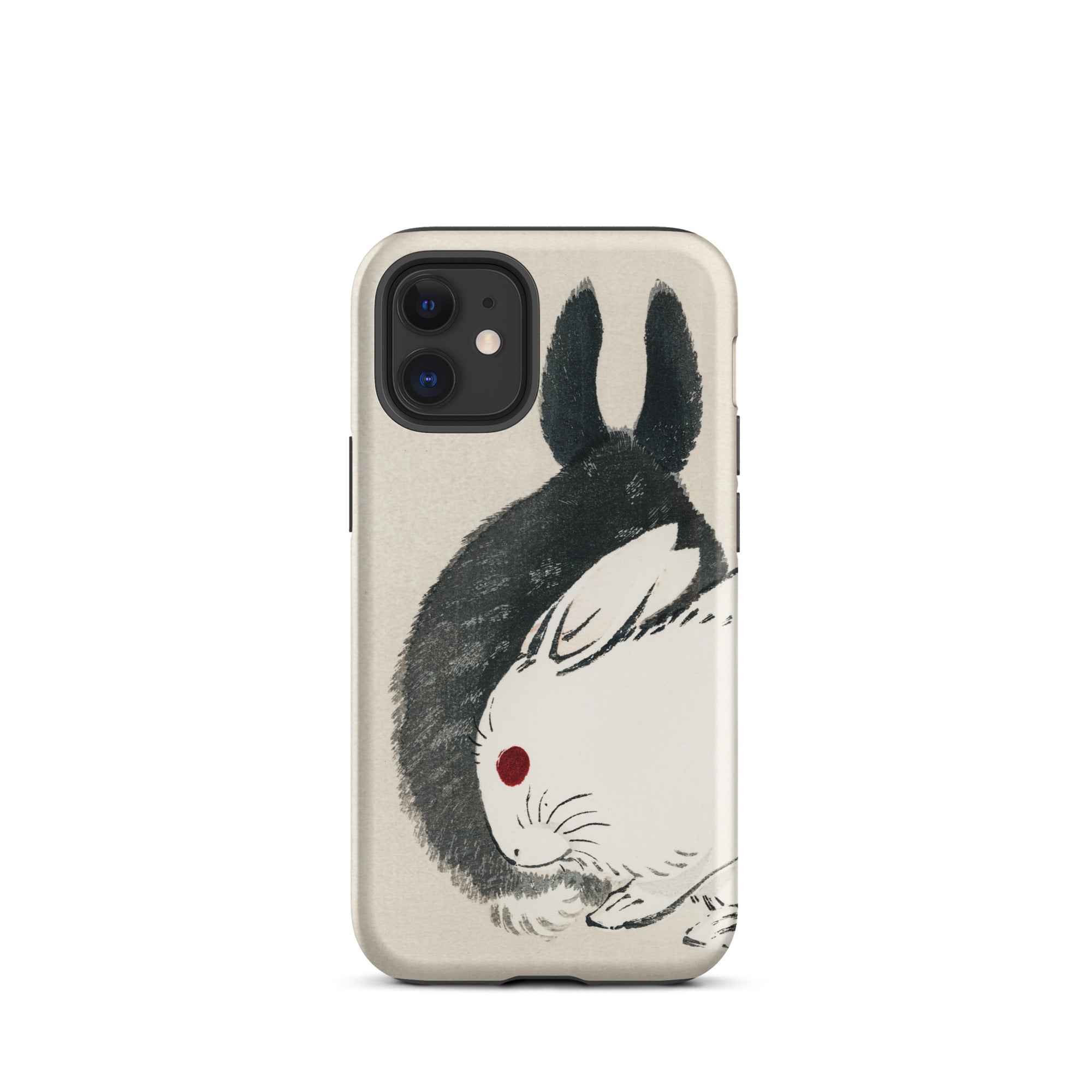 Rabbits Kōno Bairei Meiji Era Iphone Case, 12 Mini / Matte, Phone Case Rabbit Design