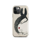 Rabbits Kōno Bairei Meiji Era Iphone Case, 12 Pro / Matte, Phone Case Rabbit Design