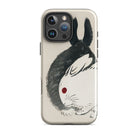 Rabbits Kōno Bairei Meiji Era Iphone Case, 16 Pro Max / Matte, Iphone Case Rabbit Design