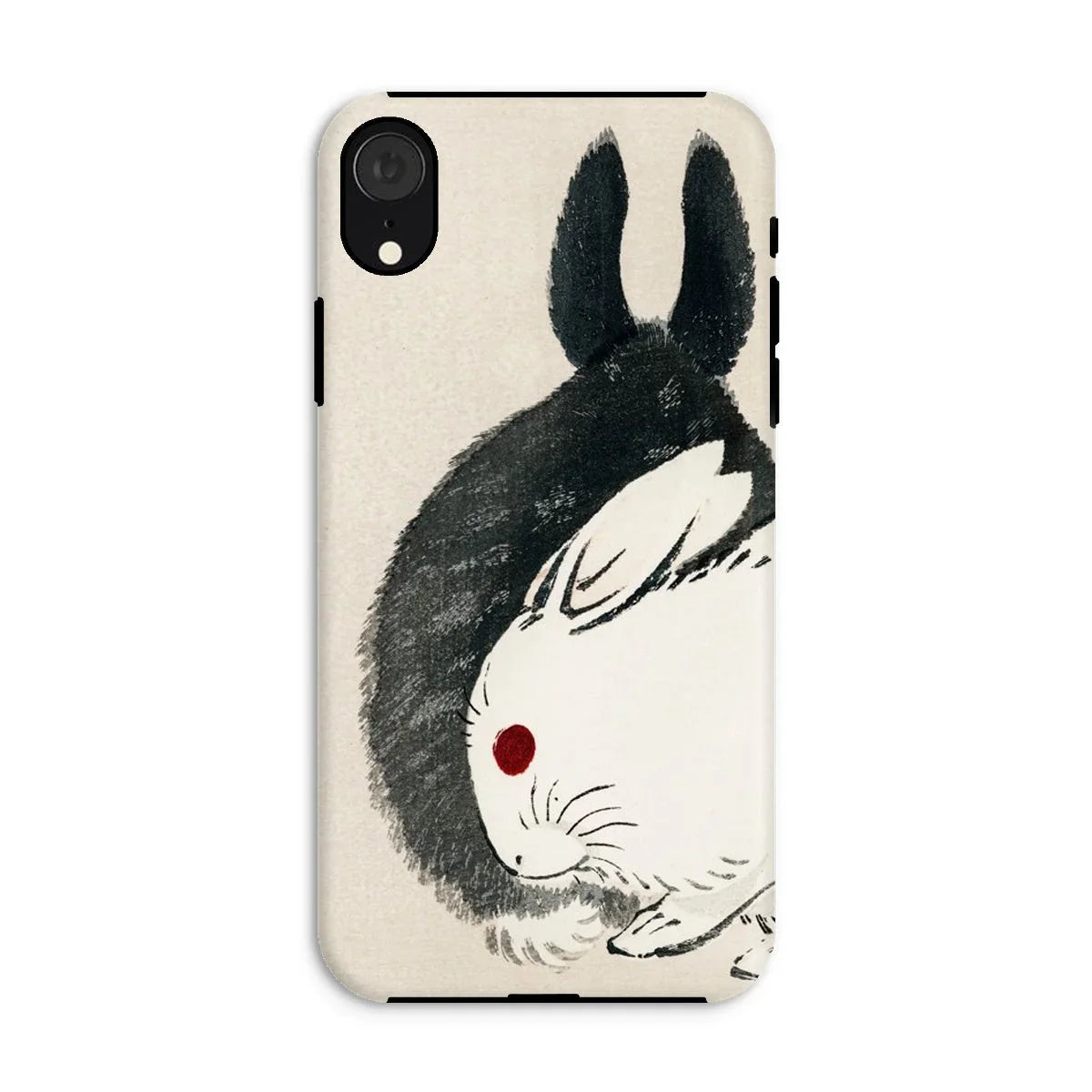 Rabbits - Kōno Bairei Meiji Era Iphone Case Xr / Matte Mobile Phone Cases