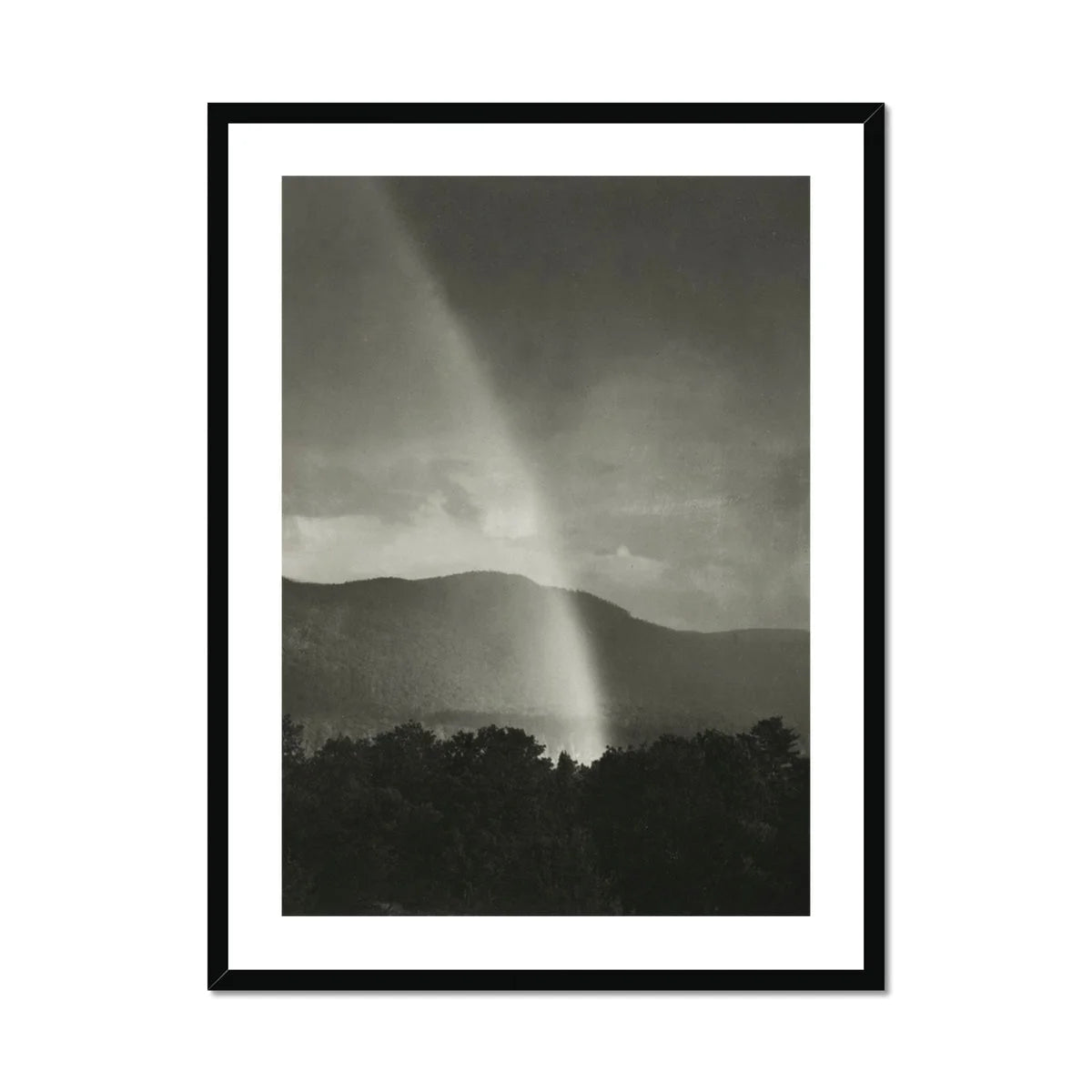 Rainbow - Alfred Stieglitz Black and White Art Print Posters Prints & Visual Artwork