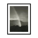 Rainbow - Alfred Stieglitz Black and White Art Print, Rainbow Pierces Dark Storm Clouds