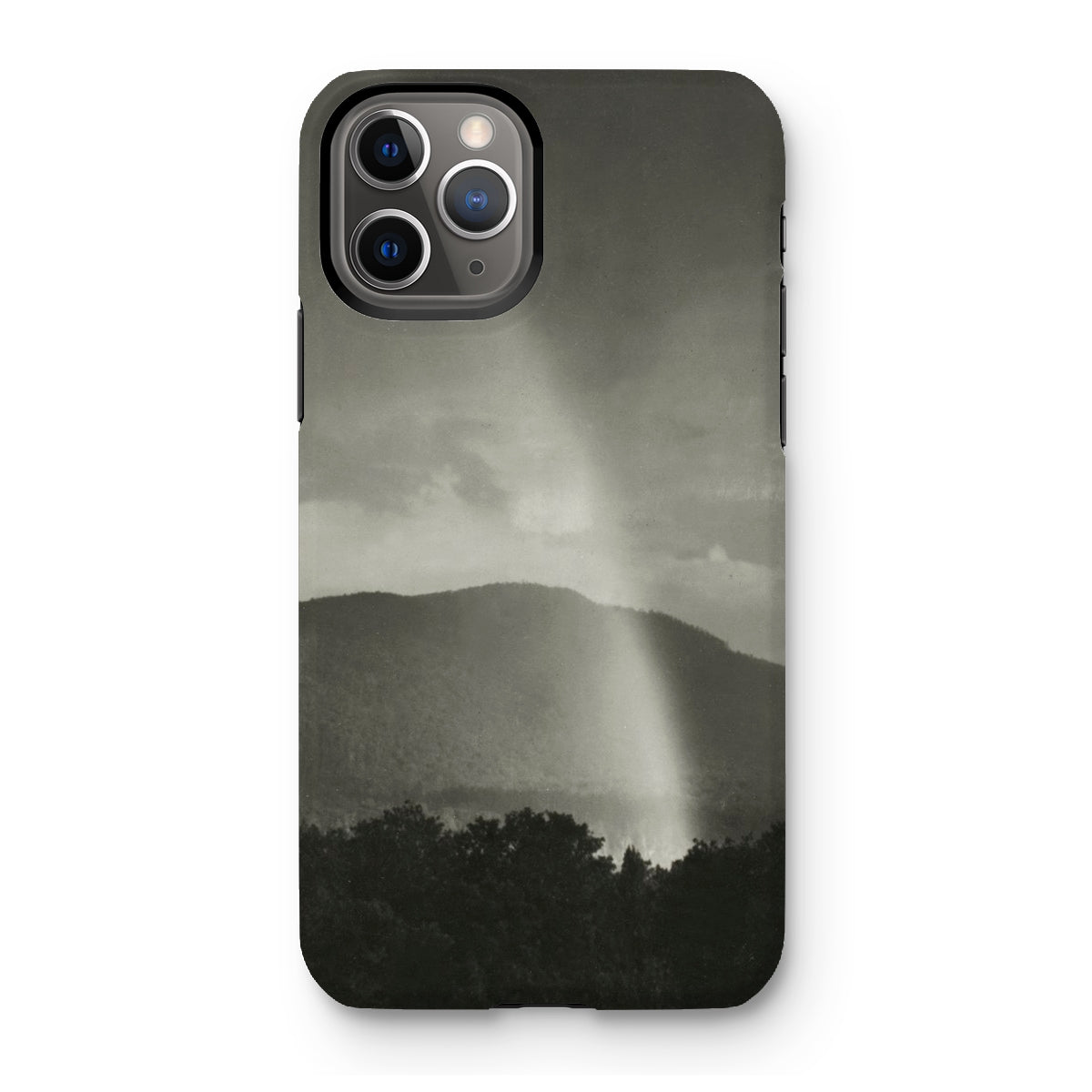 Rainbow - Alfred Stieglitz Black & White Iphone Case, 11 Pro / Matte, Black Phone Case Mountain Scene