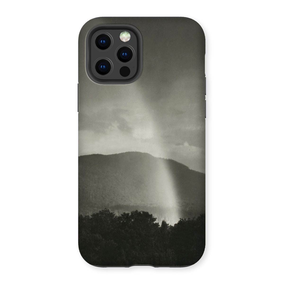 Rainbow - Alfred Stieglitz Black & White Iphone Case, 12 Pro / Matte, Phone Case Monochrome Landscape