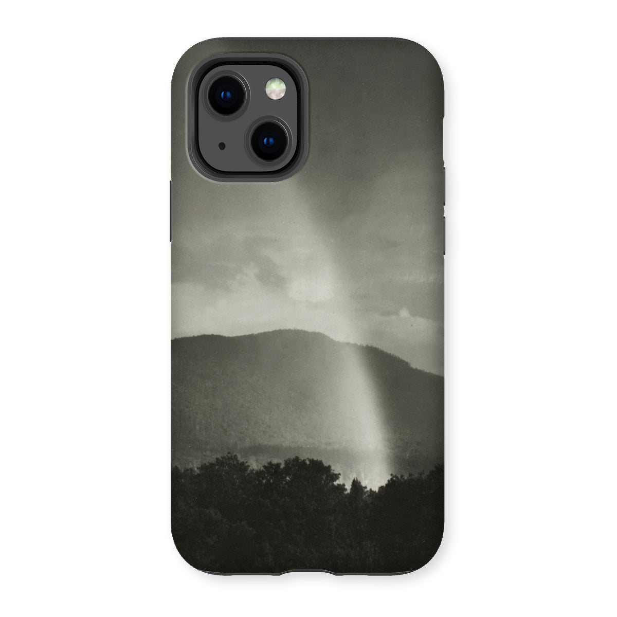 Rainbow - Alfred Stieglitz Black & White Iphone Case, 13 / Matte, Black Phone Case Landscape Design