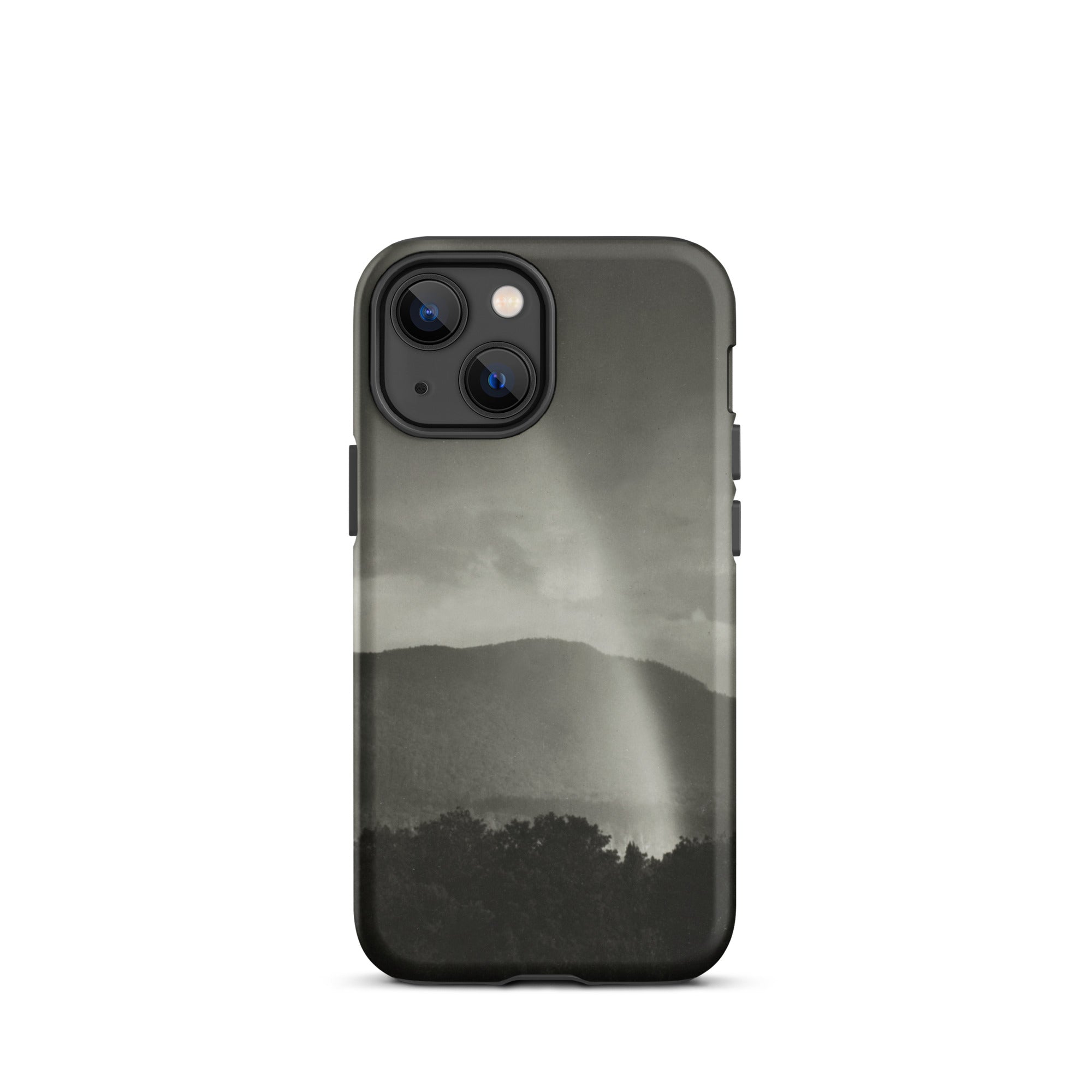Rainbow Alfred Stieglitz Black & White Iphone Case, 13 Mini / Matte, Black Phone Case Mountain Scene