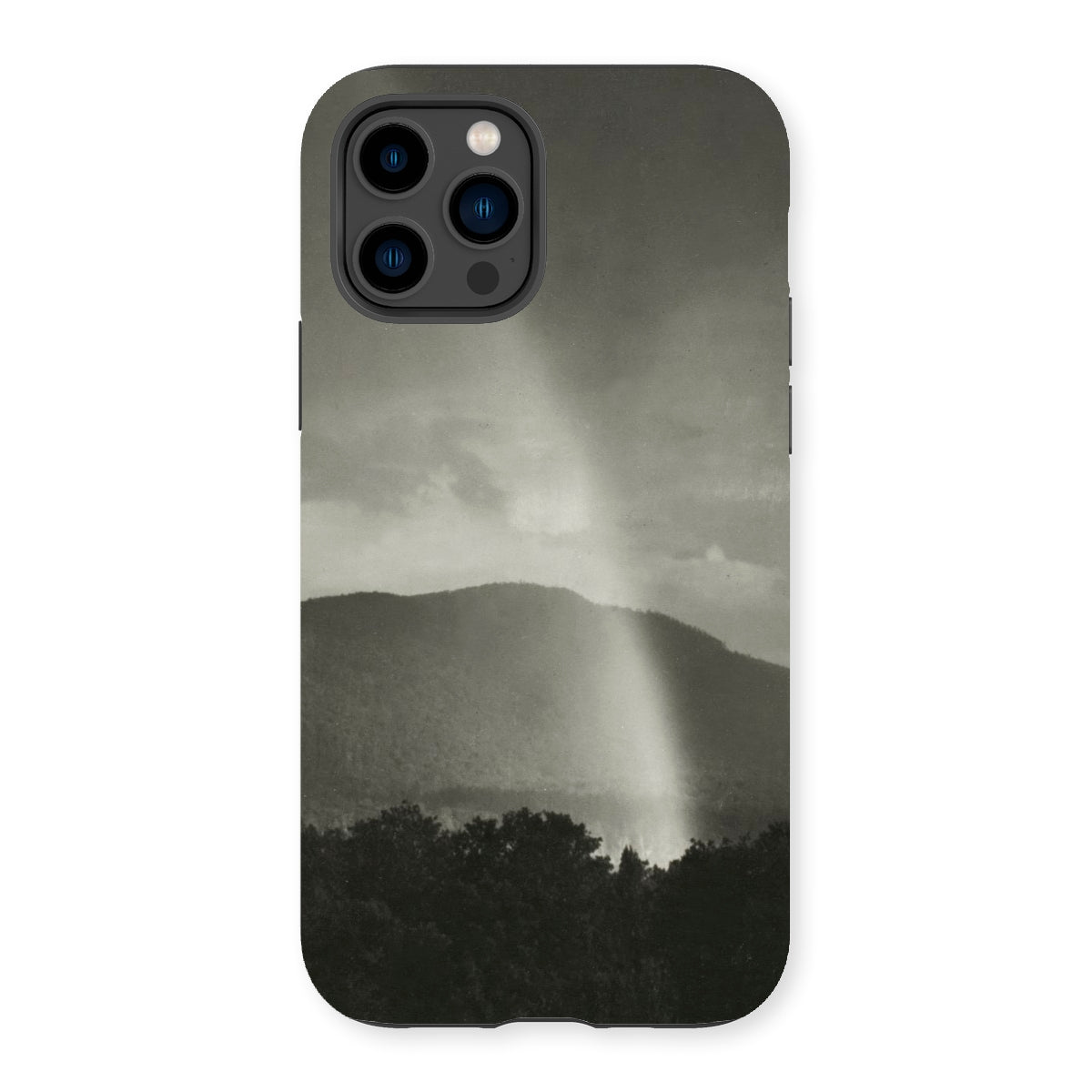 Rainbow - Alfred Stieglitz Black & White Iphone Case, 14 Pro / Matte, Black White Phone Case Mountain Scene