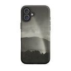 Rainbow Alfred Stieglitz Black & White Iphone Case, 16 Plus / Matte, Black Phone Case Mountain Rainbow Design