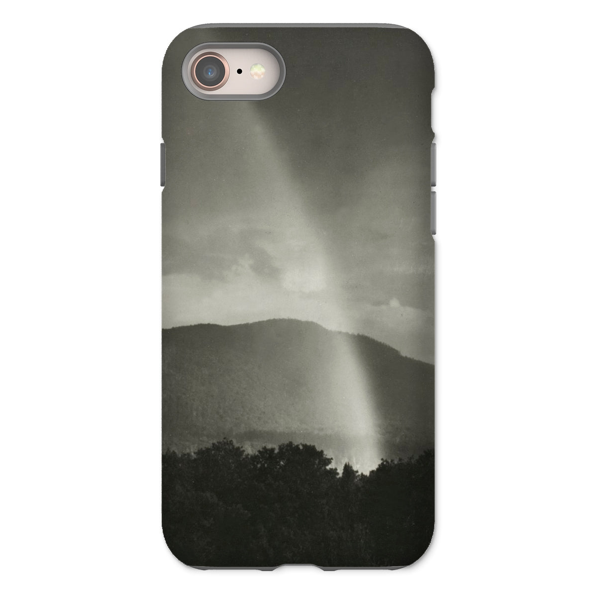 Rainbow - Alfred Stieglitz Black & White Iphone Case, 8 / Matte, Phone Case Landscape Design