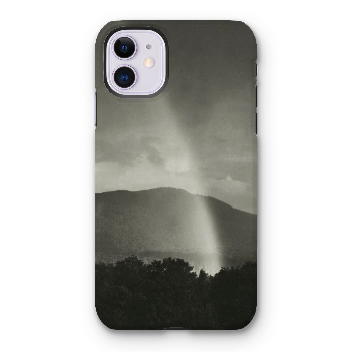 Rainbow - Alfred Stieglitz Black & White Iphone Case - 11 / Matte