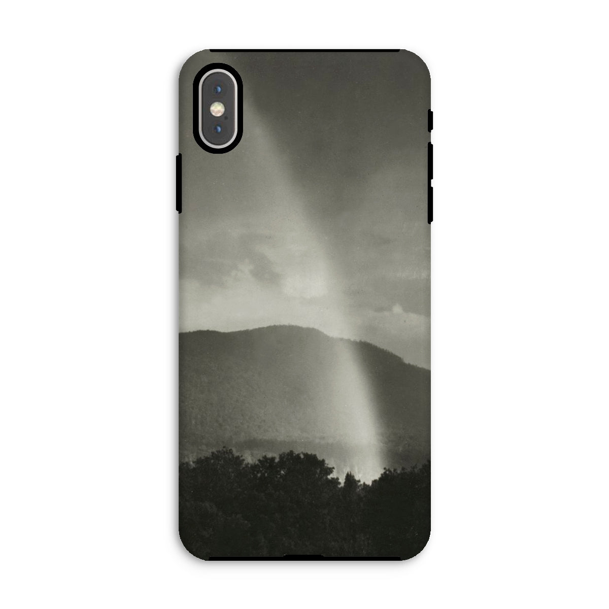 Rainbow - Alfred Stieglitz Black & White Iphone Case, Xs Max / Matte, Black Phone Case Grayscale Landscape