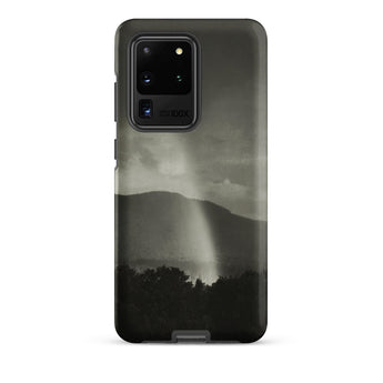 Rainbow - Alfred Stieglitz Black & White Phone Case Samsung Galaxy S20 Ultra / Matte Black Gray Phone Case Monochrome Landscape Design