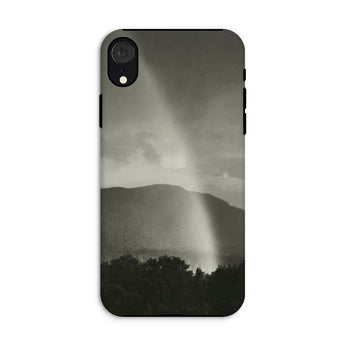 Rainbow - Alfred Stieglitz Black & White Phone Case Iphone Xr / Matte Black Phone Case Grayscale Landscape Alfred Stieglitz, Storm Sighs,