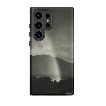 Rainbow - Alfred Stieglitz Black & White Phone Case Samsung Galaxy S24 Ultra / Matte Black Phone Case Monochrome Rainbow Mountains Alfred