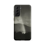 Rainbow - Alfred Stieglitz Black & White Phone Case Samsung Galaxy S21 Fe / Matte Black Phone Case Monochrome Landscape Design Mountains