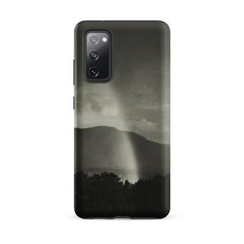 Rainbow - Alfred Stieglitz Black & White Phone Case Samsung Galaxy S20 Fe / Matte Black Phone Case Monochrome Photograph Rain Shower